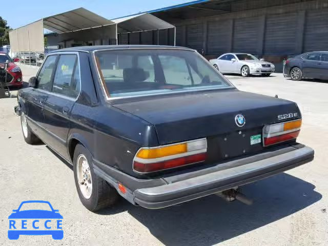 1987 BMW 528 E AUTO WBADK8306H9712796 зображення 2
