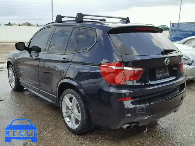 2012 BMW X3 XDRIVE3 5UXWX7C59CL736300 image 2