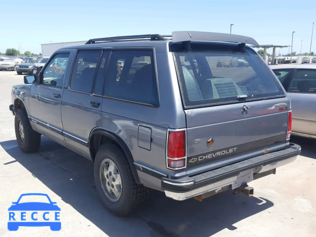 1991 CHEVROLET BLAZER S10 1GNDT13Z2M2209752 image 2