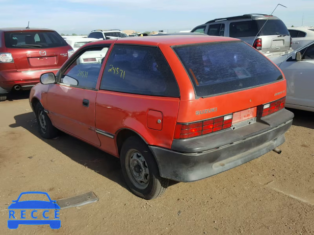 1990 SUZUKI SWIFT JS2AC35S1L5101519 image 2