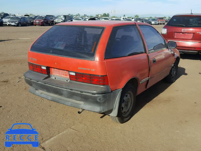 1990 SUZUKI SWIFT JS2AC35S1L5101519 image 3