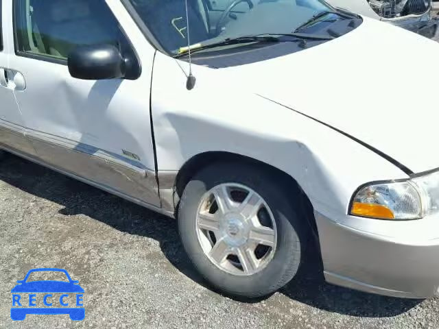 2001 MERCURY VILLAGER E 4M2ZV14T21DJ06747 Bild 8