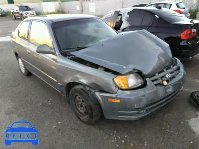 2003 HYUNDAI ACCENT BAS KMHCG35G83U273227 image 0