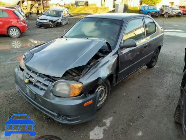 2003 HYUNDAI ACCENT BAS KMHCG35G83U273227 image 1