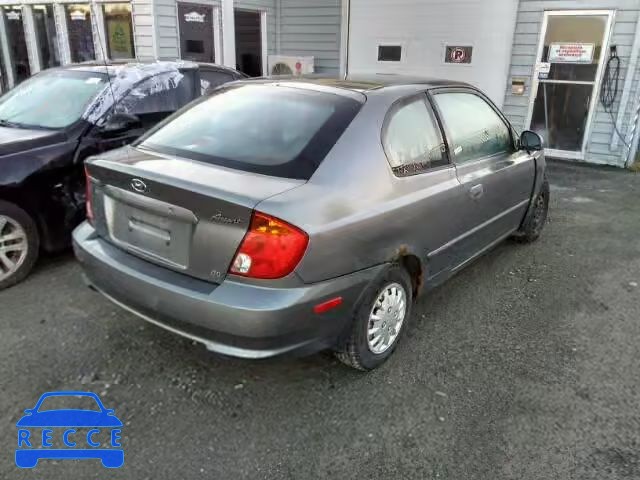 2003 HYUNDAI ACCENT BAS KMHCG35G83U273227 image 3