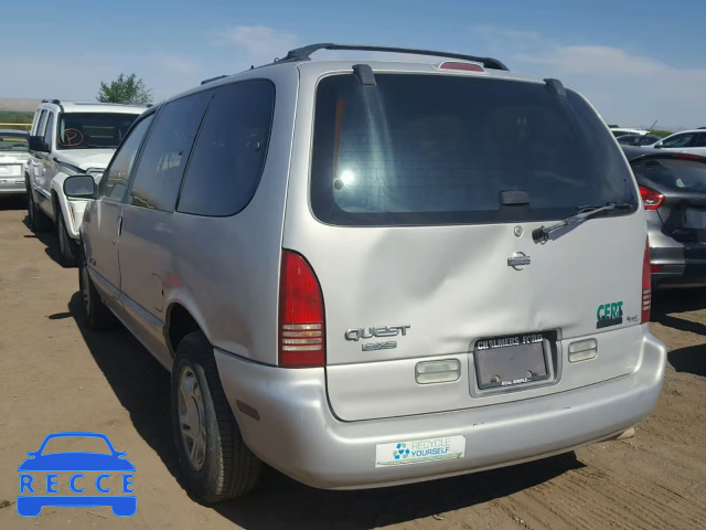 1996 NISSAN QUEST XE 4N2DN11W3TD820689 image 2