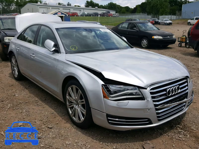 2014 AUDI A8 QUATTRO WAUAGAFD9EN009187 image 0