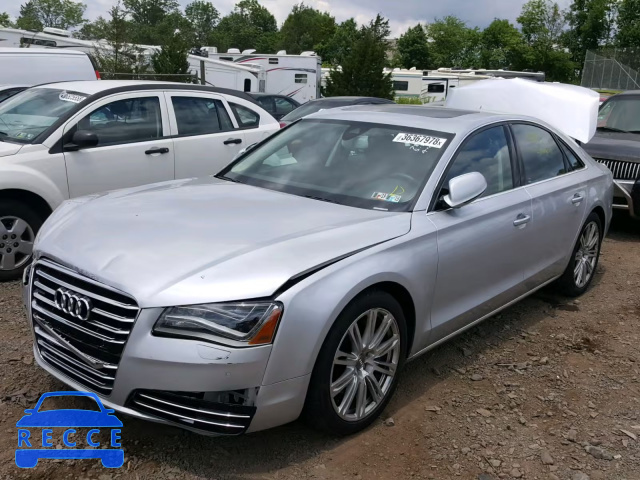 2014 AUDI A8 QUATTRO WAUAGAFD9EN009187 image 1
