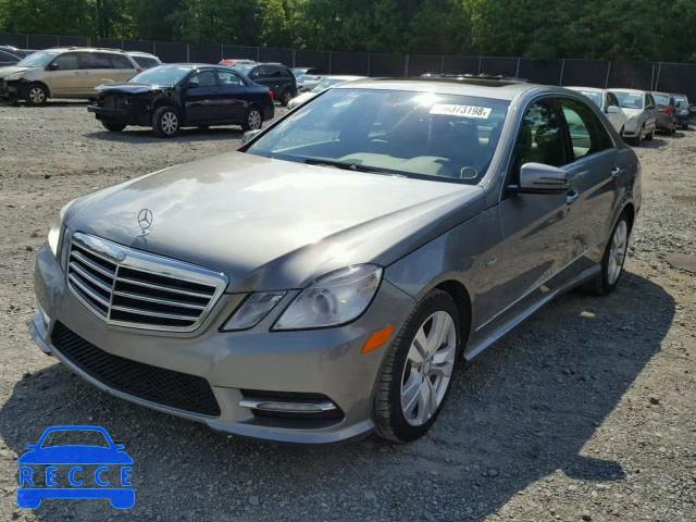 2012 MERCEDES-BENZ E 350 BLUE WDDHF2EB1CA543997 image 1