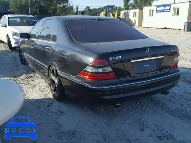 2001 MERCEDES-BENZ S 600 WDBNG78J31A202994 image 2