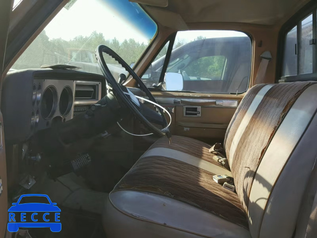 1981 CHEVROLET C20 1GCGC24W1BZ115219 зображення 4