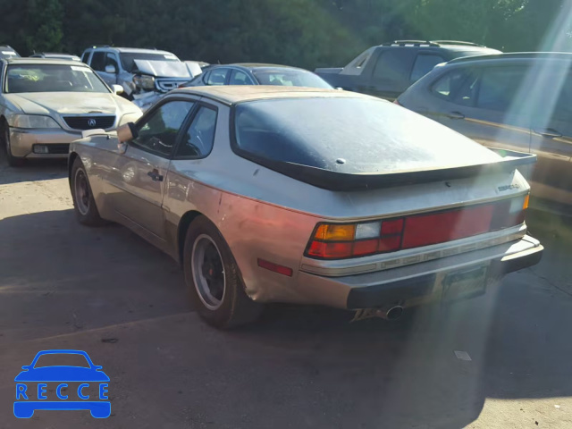 1985 PORSCHE 944 WP0AA0943FN473913 image 2