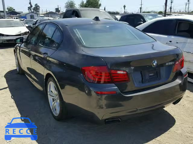 2013 BMW 550 I WBAFR9C50DD227163 image 2