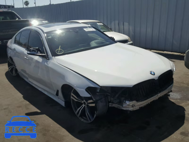 2018 BMW M550XI WBAJB9C52JB036723 зображення 0