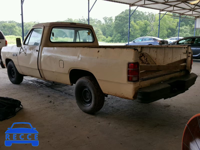 1987 DODGE D-SERIES D 1B7FD14W4HS385064 image 2