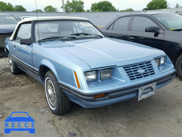 1984 FORD MUSTANG GL 1FABP2731EF210083 image 0