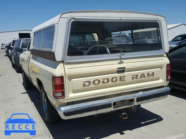 1982 DODGE D-SERIES D 1B7FD14E3CS203628 Bild 2