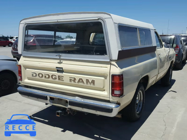 1982 DODGE D-SERIES D 1B7FD14E3CS203628 Bild 3