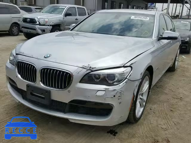 2014 BMW 740 LI WBAYE4C59ED137857 зображення 1