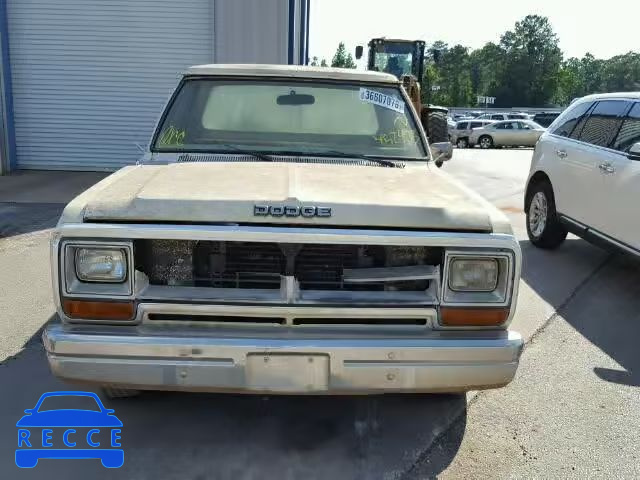 1987 DODGE D-SERIES D 1B7FD14T3HS452453 зображення 8