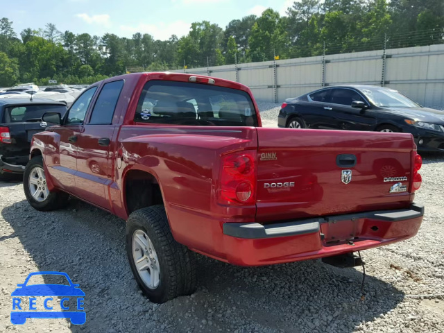 2009 DODGE DAKOTA SXT 1D7HE38KX9S806415 Bild 2