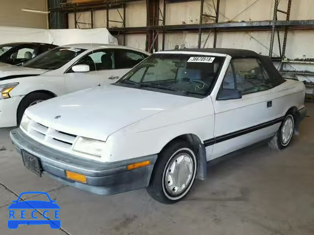 1991 DODGE SHADOW 3B3XP45K0MT605707 Bild 1