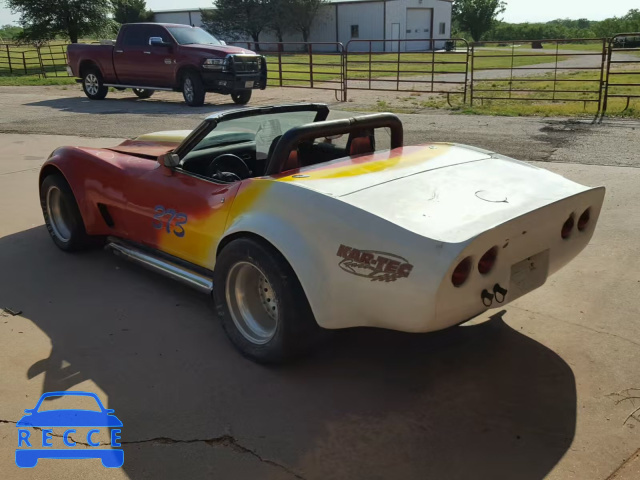 1973 CHEVROLET CORVETTE 1Z67J3S400510 image 2