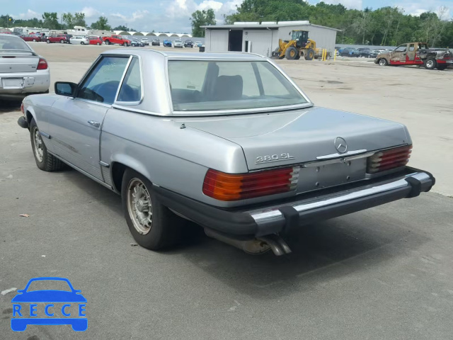 1983 MERCEDES-BENZ 380 SL WDBBA45A5DB023152 зображення 2