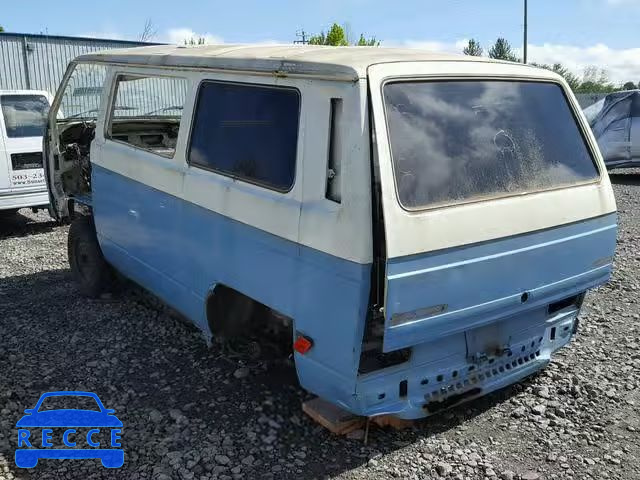 1984 VOLKSWAGEN VANAGON BU WV2YB0255EH029817 зображення 2