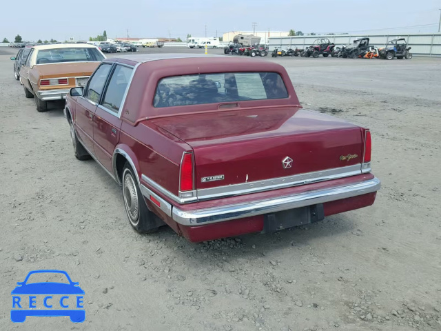 1989 CHRYSLER NEW YORKER 1C3BC6636KD403792 зображення 2