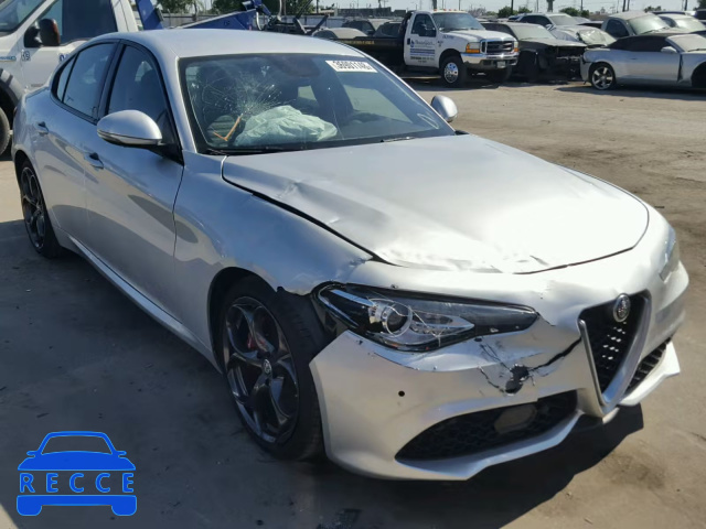 2017 ALFA ROMEO GIULIA TI ZARFAECN1H7534709 image 0