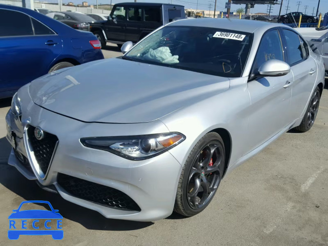 2017 ALFA ROMEO GIULIA TI ZARFAECN1H7534709 image 1