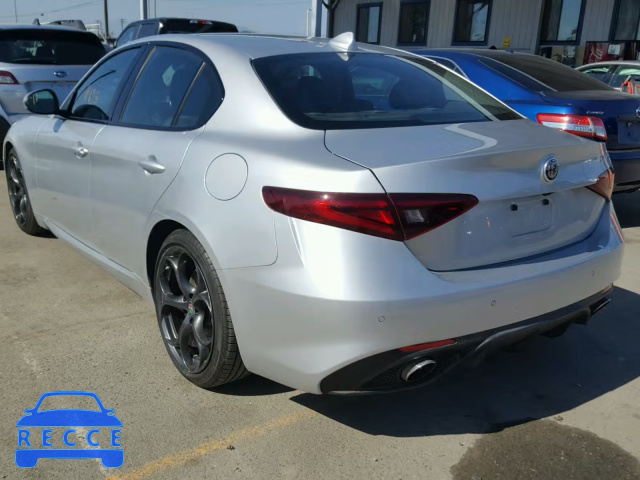 2017 ALFA ROMEO GIULIA TI ZARFAECN1H7534709 image 2