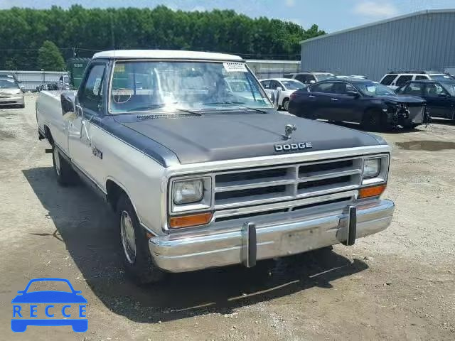 1987 DODGE D-SERIES D 1B7HD14T1HS520225 зображення 0