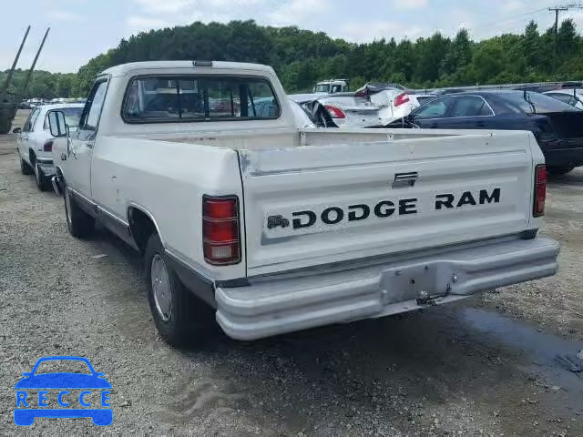 1987 DODGE D-SERIES D 1B7HD14T1HS520225 image 2