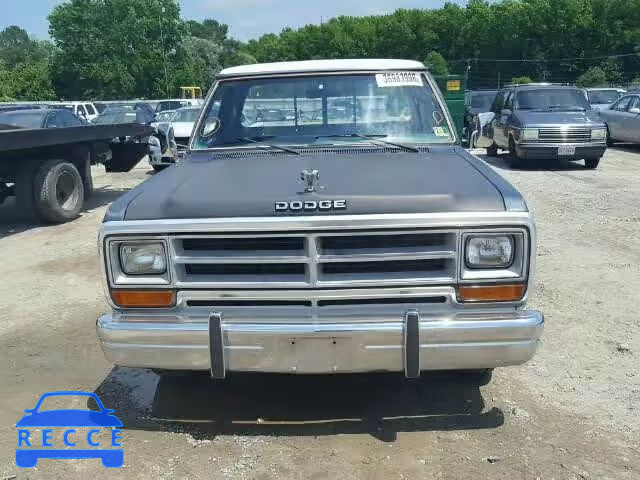 1987 DODGE D-SERIES D 1B7HD14T1HS520225 Bild 8