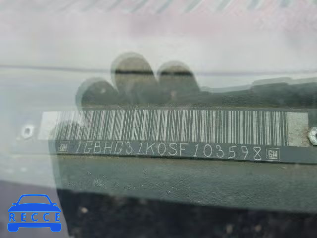 1995 CHEVROLET G30 1GBHG31K0SF103598 зображення 9