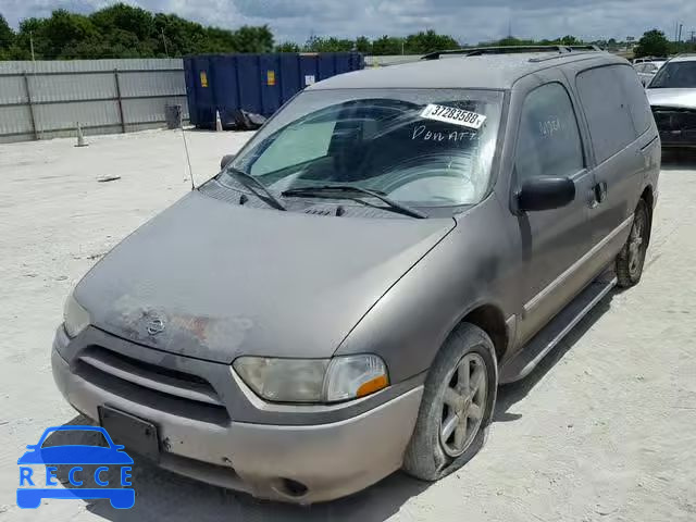 2002 NISSAN QUEST GLE 4N2ZN17T32D807104 image 1