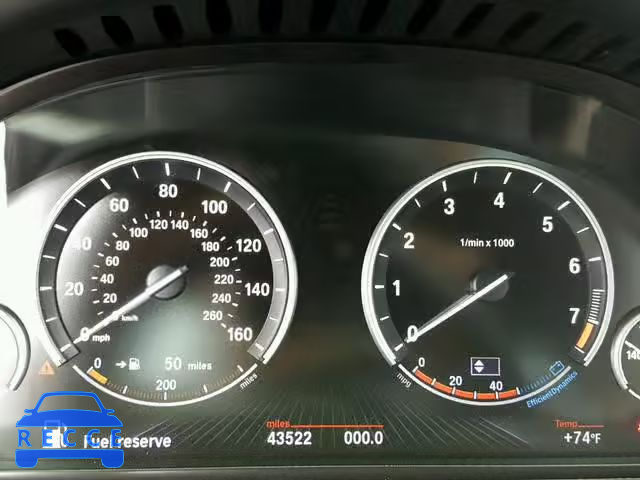 2013 BMW 550 I WBAFR9C54DC271527 image 7