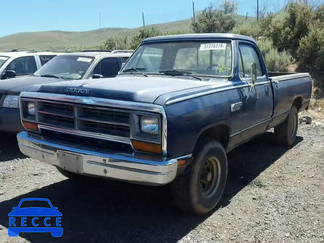 1987 DODGE W-SERIES W 1B7HW14T6HS445287 image 1