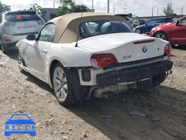 2008 BMW Z4 3.0 4USBU33548LW74503 image 2