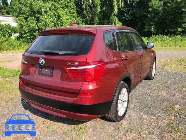 2012 BMW X3 XDRIVE3 5UXWX7C56CL889670 image 3