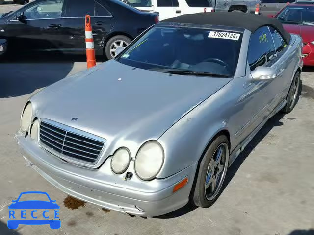 2003 MERCEDES-BENZ CLK 430 WDBLK70G23T131462 Bild 1