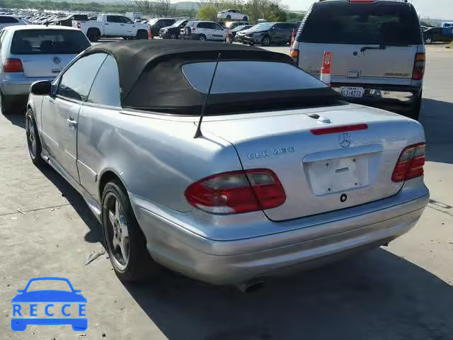 2003 MERCEDES-BENZ CLK 430 WDBLK70G23T131462 Bild 2