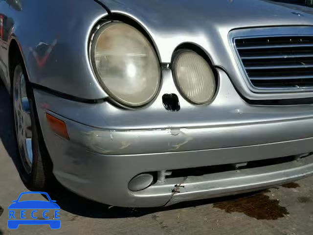 2003 MERCEDES-BENZ CLK 430 WDBLK70G23T131462 image 8