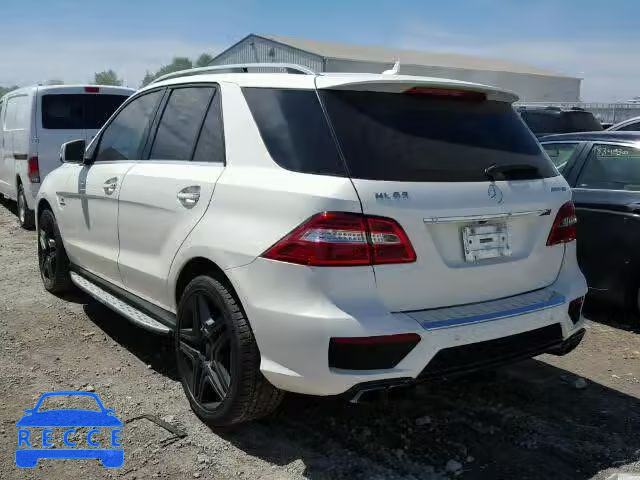 2012 MERCEDES-BENZ ML 63 AMG 4JGDA7EB8CA049166 image 2