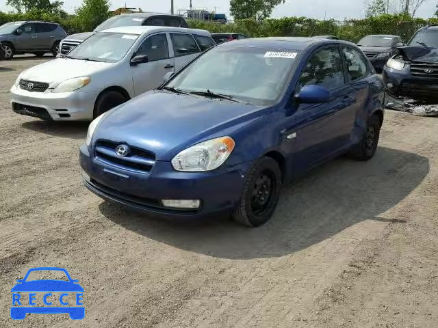 2007 HYUNDAI ACCENT BAS KMHCN35C47U044214 image 1