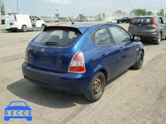 2007 HYUNDAI ACCENT BAS KMHCN35C47U044214 image 3