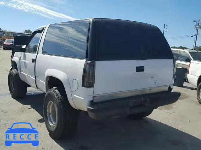 1993 CHEVROLET BLAZER K15 1GNEK18K3PJ401761 image 2