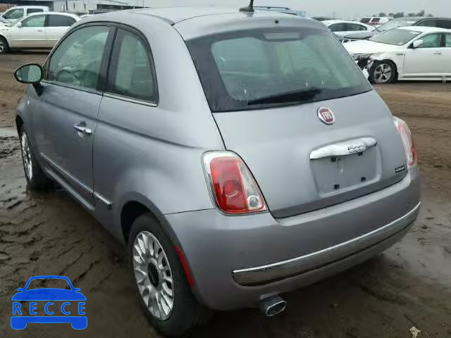 2015 FIAT 500 LOUNGE 3C3CFFCRXFT690476 зображення 2